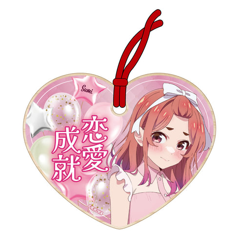 『彼女、お借りします』描き下ろし絵馬風ストラップ ドレスVer. 桜沢墨